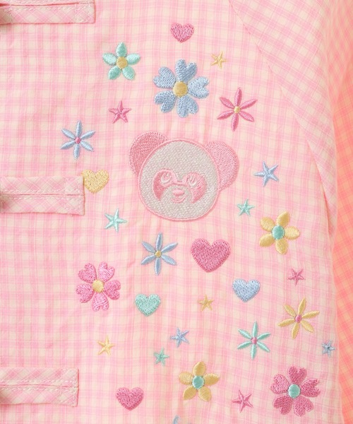 Candy Stripper(キャンディストリッパー)の「FLOWER PEPE CHINA ブラウス(シャツ/ブラウス・レディース・ピンク/ブルー/ブラック・FREE)」の11枚目の写真