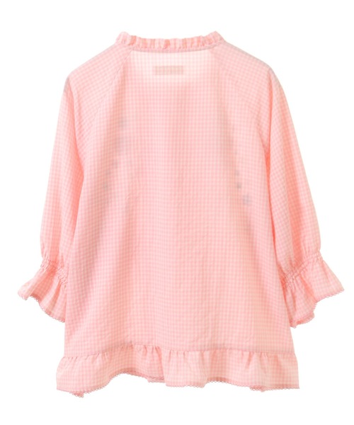 Candy Stripper(キャンディストリッパー)の「FLOWER PEPE CHINA ブラウス(シャツ/ブラウス・レディース・ピンク/ブルー/ブラック・FREE)」の21枚目の写真