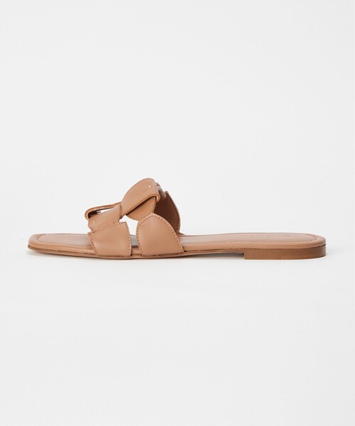 allureville(アルアバイル)の「【DI GAIA(ディガイア)】TOTEME FLAT SANDAL(サンダル・レディース・モカ・36/37/38)」の3枚目の写真