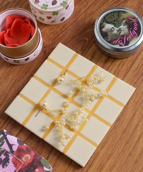 IRADOWL(アイラドール)の「【アイラドール room】カラータイルコースター(ランチョンマット/テーブルウェア・レディース・オレンジ/イエロー/グリーン/ブルー・FREE)」の3枚目の写真