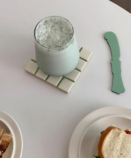 IRADOWL(アイラドール)の「【アイラドール room】カラータイルコースター(ランチョンマット/テーブルウェア・レディース・オレンジ/イエロー/グリーン/ブルー・FREE)」の11枚目の写真