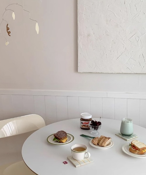 IRADOWL(アイラドール)の「【アイラドール room】カラータイルコースター(ランチョンマット/テーブルウェア・レディース・オレンジ/イエロー/グリーン/ブルー・FREE)」の13枚目の写真