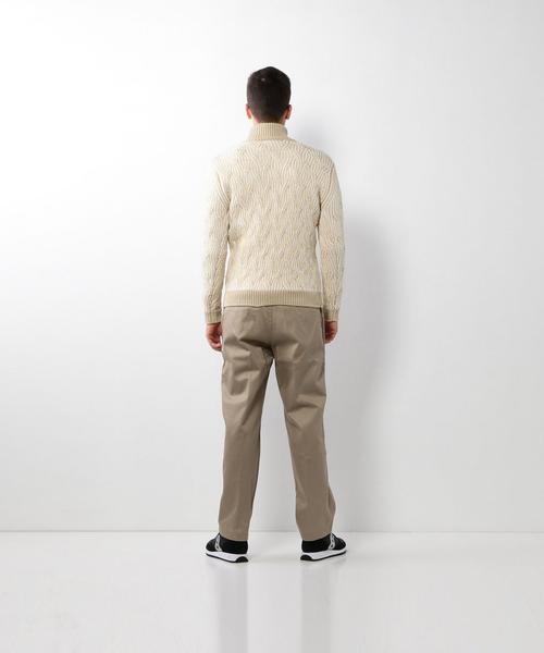 Steven Alan（スティーブンアラン）の「＜Steven Alan＞ W/P COMB CABLE TTL/ﾆｯﾄ◆（ニット/セーター・メンズ・ダークグレー/ベージュ・MEDIUM/SMALL/LARGE/X-LARGE）」の9枚目の写真