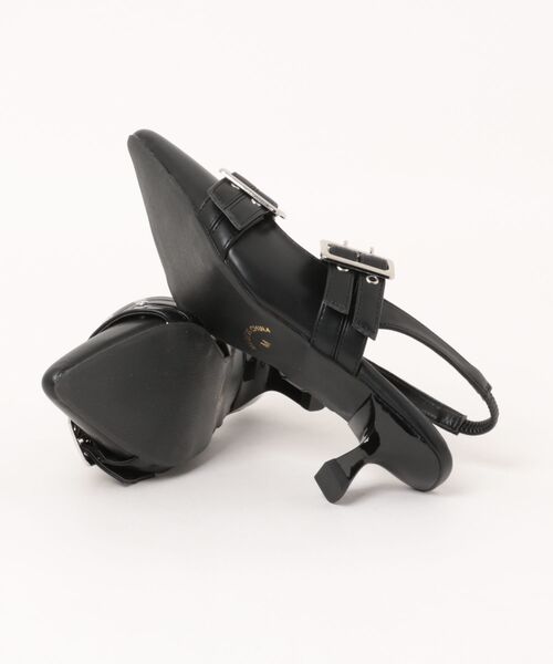 3.3 Field Trip （3.3フィールドトリップ）の「3.3 Field Trip／ベルトデザインミュール（サンダル・レディース・ブラック/アイボリー・LARGE/MEDIUM）」の14枚目の写真