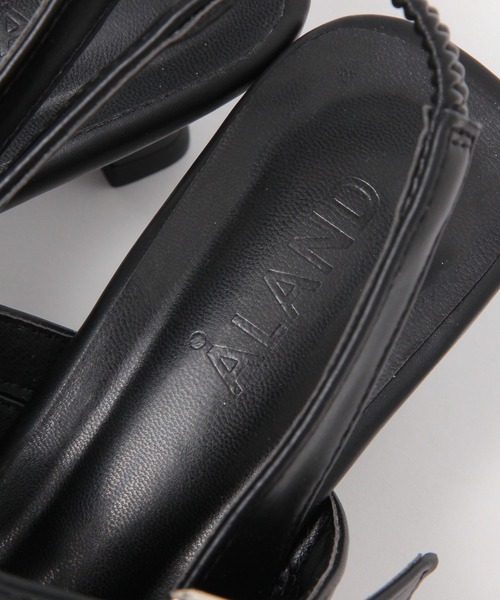 3.3 Field Trip （3.3フィールドトリップ）の「3.3 Field Trip／ベルトデザインミュール（サンダル・レディース・ブラック/アイボリー・LARGE/MEDIUM）」の9枚目の写真