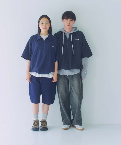 FREAK'S STORE(フリークスストア)の「限定展開 YOU YOUR/ユーユアー バルーンシルエット デニムショーツ/ジョーツ(デニムパンツ・メンズ・ブラック/ネイビー・MEDIUM/SMALL/LARGE)」の16枚目の写真