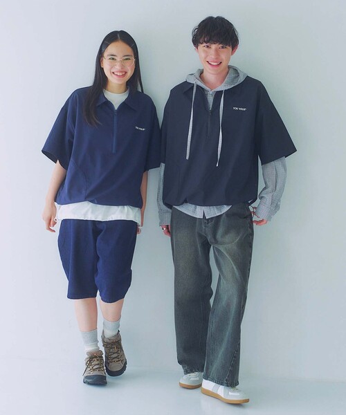 FREAK'S STORE(フリークスストア)の「限定展開 YOU YOUR/ユーユアー バルーンシルエット デニムショーツ/ジョーツ(デニムパンツ・メンズ・ブラック/ネイビー・MEDIUM/SMALL/LARGE)」の4枚目の写真