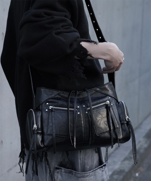 バッグ sssso SINSS ショルダーバッグ Nylon gathered shoulder bag