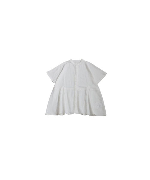 antiqua(アンティカ)の「ペプラムシルエットシャツ(シャツ/ブラウス・レディース・ライム/ホワイト/ブラック・ONESIZE)」の18枚目の写真