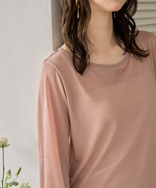 long sleeve sheer inner / ロングスリーブシアーインナー（T