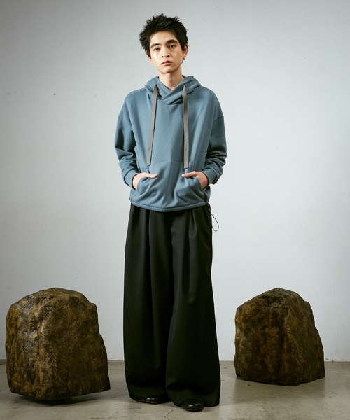 Dulcamara（ドゥルカマラ）の「よそいきエレファントPT（スラックス・メンズ・ネイビー系/ブラック/オリーブ・0/2/1）」の8枚目の写真