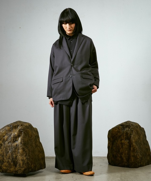 Dulcamara（ドゥルカマラ）の「よそいきエレファントPT（スラックス・メンズ・ネイビー系/ブラック/オリーブ・0/2/1）」の9枚目の写真