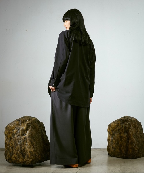 Dulcamara（ドゥルカマラ）の「よそいきエレファントPT（スラックス・メンズ・ネイビー系/ブラック/オリーブ・0/2/1）」の11枚目の写真