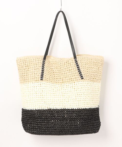 BILLABONG(ビラボン)の「【BILLABONG WOMENS/ビラボンウィメンズ】25SS SUNSHINE TOTE/ストロートートバッグ(トートバッグ・レディース・ブラック・FREE)」の7枚目の写真