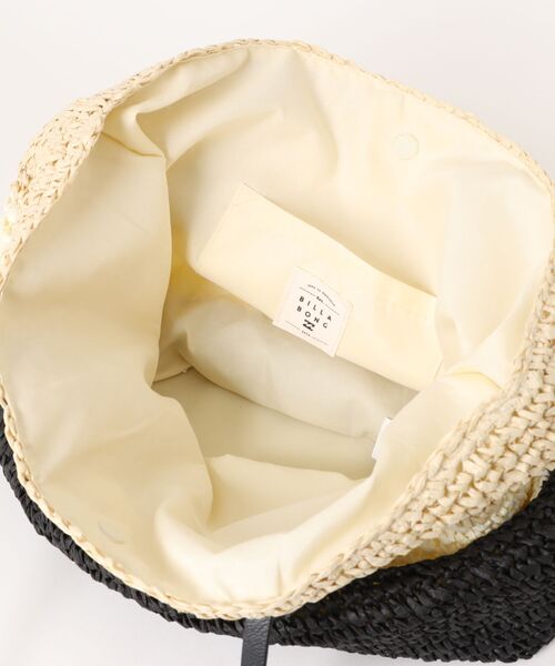 BILLABONG(ビラボン)の「【BILLABONG WOMENS/ビラボンウィメンズ】25SS SUNSHINE TOTE/ストロートートバッグ(トートバッグ・レディース・ブラック・FREE)」の9枚目の写真
