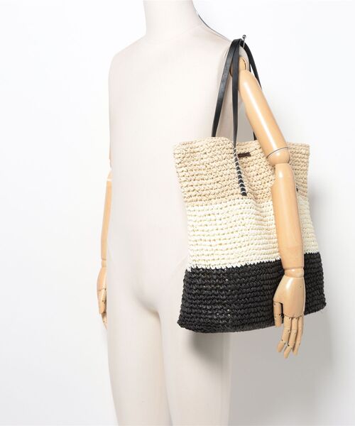 BILLABONG(ビラボン)の「【BILLABONG WOMENS/ビラボンウィメンズ】25SS SUNSHINE TOTE/ストロートートバッグ(トートバッグ・レディース・ブラック・FREE)」の10枚目の写真