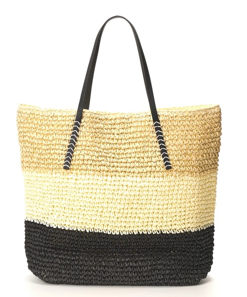 BILLABONG(ビラボン)の「【BILLABONG WOMENS/ビラボンウィメンズ】25SS SUNSHINE TOTE/ストロートートバッグ(トートバッグ・レディース・ブラック・FREE)」の3枚目の写真