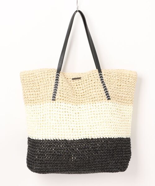 BILLABONG(ビラボン)の「【BILLABONG WOMENS/ビラボンウィメンズ】25SS SUNSHINE TOTE/ストロートートバッグ(トートバッグ・レディース・ブラック・FREE)」の6枚目の写真