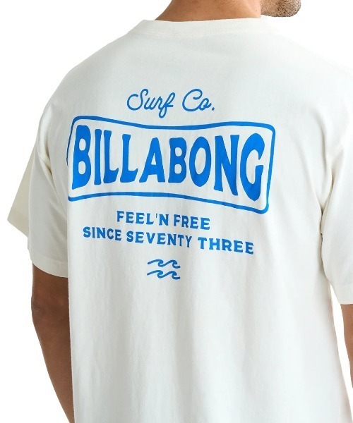 BILLABONG(ビラボン)の「BILLABONG メンズ BEACH SIGN Tシャツ 【2025年夏モデル】/ビラボンバックプリント半袖Tシャツ(Tシャツ/カットソー・メンズ・ライトブルー/ブラック/クリーム/ピンク系その他・SMALL/MEDIUM/LARGE/X-LARGE)」の10枚目の写真
