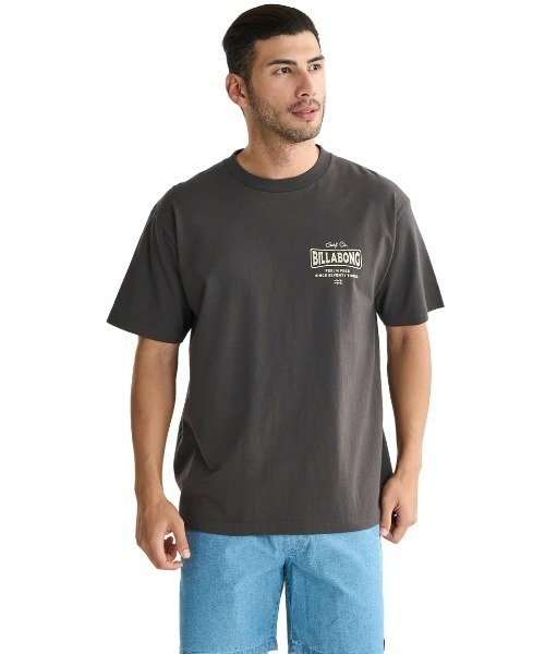 BILLABONG(ビラボン)の「BILLABONG メンズ BEACH SIGN Tシャツ 【2025年夏モデル】/ビラボンバックプリント半袖Tシャツ(Tシャツ/カットソー・メンズ・ライトブルー/ブラック/クリーム/ピンク系その他・SMALL/MEDIUM/LARGE/X-LARGE)」の7枚目の写真