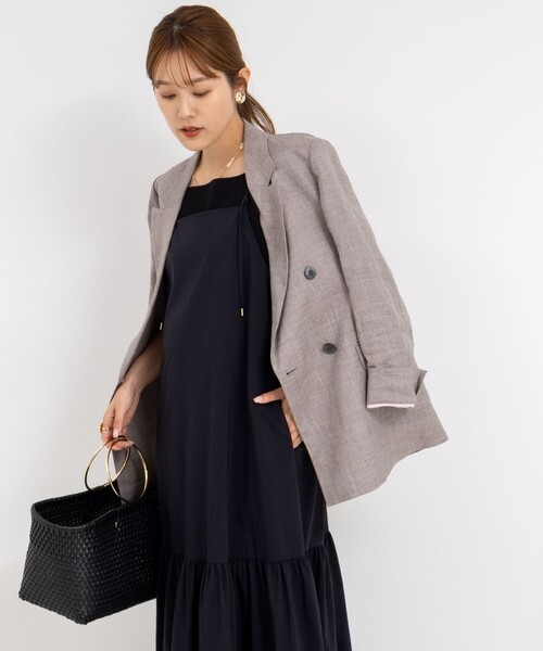 NOLLEY'S ドレスアップロングキャミソール NOLLEY'S｜2WAYキャミ