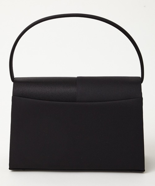 AIMER（エメ）の「【喪服・礼服用】格子フラップブラックフォーマルバッグ（ハンドバッグ・レディース・ブラック・FREE）」の4枚目の写真