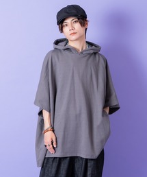 a.p.o.v.（エーピーオービー）の「a.p.o.v. オーバーサイズスウェットポンチョプルオーバーパーカー（パーカー）」