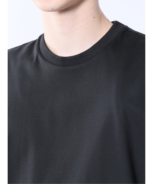 m.f.editorial(エムエフエディトリアル)の「【ストレッチ】m.f.エディトリアル メンズ circle motion Air クルー 半袖 Tシャツ(セットアップ可能)(Tシャツ/カットソー・メンズ・ネイビー/ブラック・MEDIUM/X-LARGE/LARGE)」の17枚目の写真