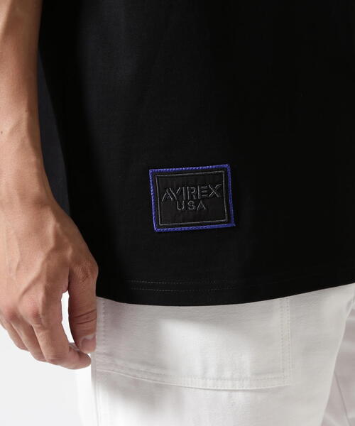AVIREX(アヴィレックス)の「《WEB&DEPOT限定》COOL T-SHIRT "C&C" / 半袖Tシャツ / AVIREX / アヴィレックス(Tシャツ/カットソー・メンズ・ホワイト/ブラック・MEDIUM/LARGE/X-LARGE/XX-LARGE)」の14枚目の写真