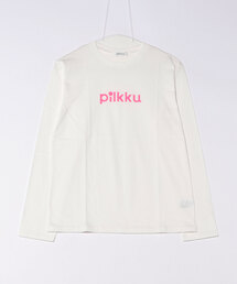 pilkku（ピルック）の「長袖ロゴTee（Tシャツ/カットソー）」