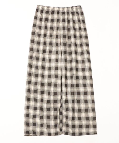 Per sist ence(パーシエンス)の「ストレートチェックリラックスパンツ(その他パンツ・レディース・オレンジ/グレー/ブラック/ライトグリーン/グリーン/ブルー・ONE SIZE)」の17枚目の写真