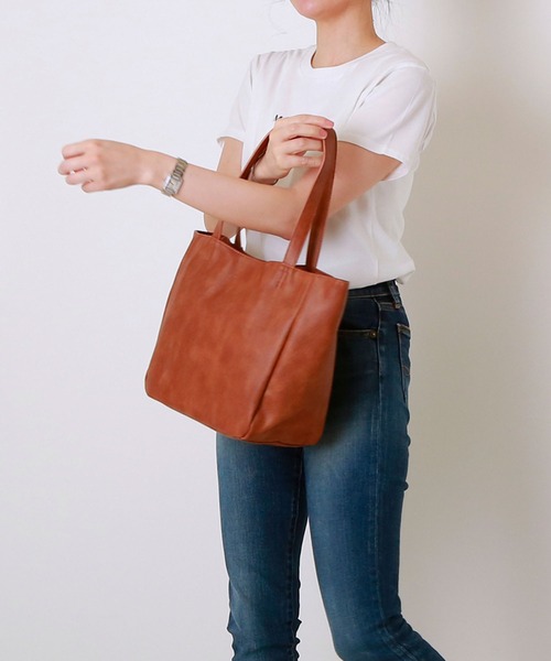 Legato Largo(レガートラルゴ)の「Legato Largo 5ポケットミニトートバッグ(トートバッグ・レディース・ライトベージュ/キャメル/ブラック/ミント・FREE)」の7枚目の写真