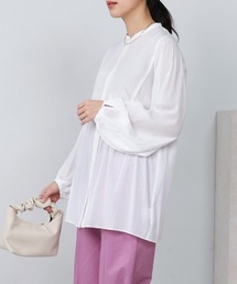 Bou Jeloud（ブージュルード）の「レーヨンバンドカラーチュニック（チュニック）」