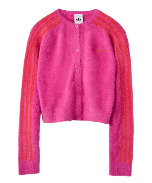 adidas】FLUFFY CARDIGAN（カーディガン/ボレロ）｜adidas（アディダス