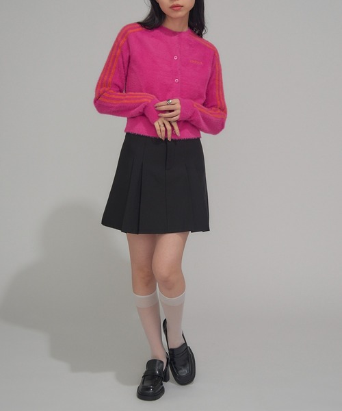 adidas（アディダス）の「【adidas】FLUFFY CARDIGAN（カーディガン/ボレロ・レディース・グリーン/ピンク/インディゴブルー・L/M）」の11枚目の写真