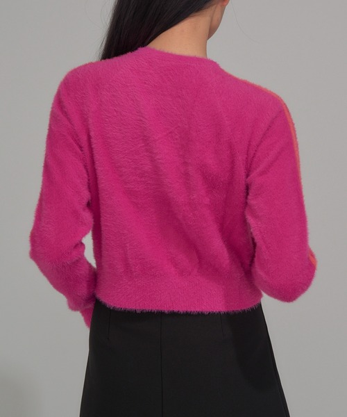 adidas】FLUFFY CARDIGAN（カーディガン/ボレロ）｜adidas（アディダス