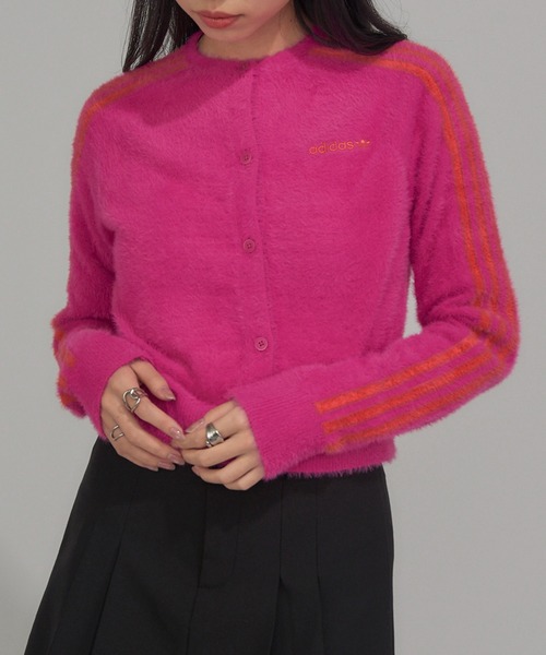 adidas（アディダス）の「【adidas】FLUFFY CARDIGAN（カーディガン