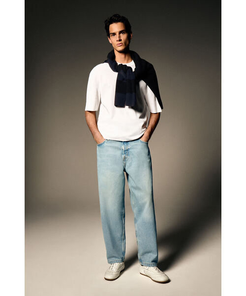 “COS MEN” ダブルフェイスニットTシャツ COS MEN” ダブルフェイスニットTシャツ (COS/トップスその他