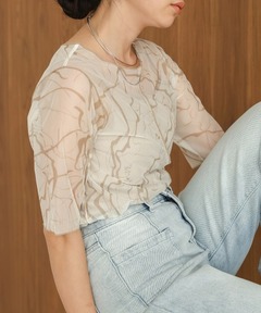 TODAYFUL/トゥデイフル】Piping Shirring Blouse/パイピング