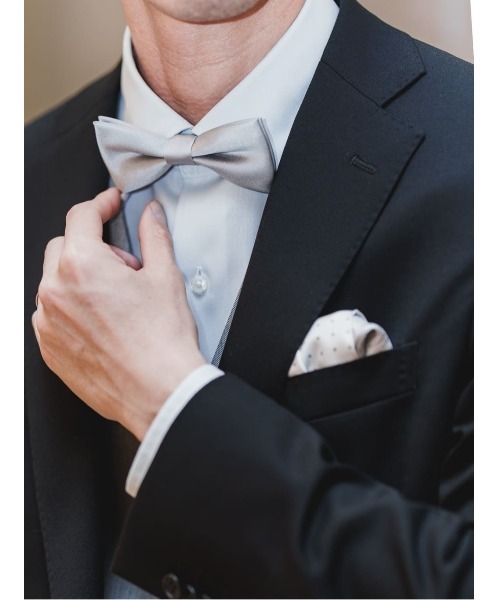 セール】【フォーマル】蝶ネクタイ シルク 無地（蝶ネクタイ）｜SUIT