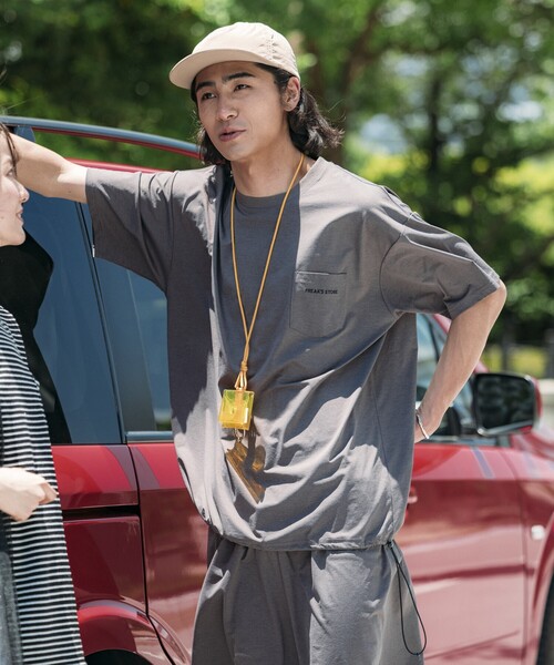 FREAK'S STORE（フリークスストア）の「マルチファンクションセットアップ/ナップサック付き（ルームウェア/パジャマ・メンズ・ホワイト/チャコールグレー/ブラック・MEDIUM/LARGE/X-LARGE）」の6枚目の写真