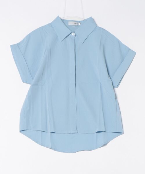 urge:(アージコロン )の「【URGE:】フレンチ スリーブ 半袖 ブラウス(シャツ/ブラウス・レディース・ブルー/ホワイト・X-LARGE/LARGE/MEDIUM/SMALL)」の13枚目の写真