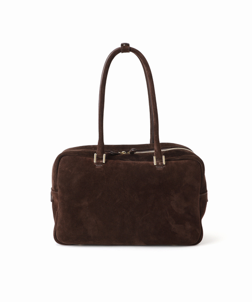 IENA（イエナ）の「Manuel MILANO/マニュエルミラノ SUEDE BOSTON スエードボストンバッグ（ボストンバッグ・レディース・ブラウン/キャメル・FREE）」の11枚目の写真