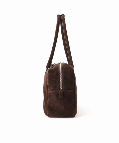 IENA（イエナ）の「Manuel MILANO/マニュエルミラノ SUEDE BOSTON スエードボストンバッグ（ボストンバッグ・レディース・ブラウン/キャメル・FREE）」の12枚目の写真
