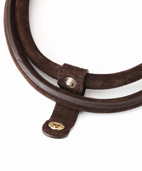 IENA（イエナ）の「Manuel MILANO/マニュエルミラノ SUEDE BOSTON スエードボストンバッグ（ボストンバッグ・レディース・ブラウン/キャメル・FREE）」の17枚目の写真