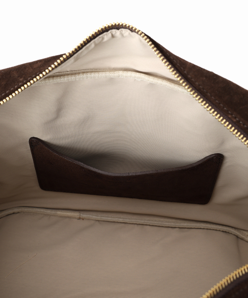 Manuel MILANO/マニュエルミラノ SUEDE BOSTON スエードボストンバッグ