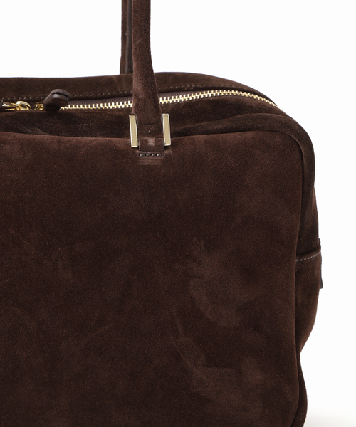 IENA（イエナ）の「Manuel MILANO/マニュエルミラノ SUEDE BOSTON スエードボストンバッグ（ボストンバッグ・レディース・ブラウン/キャメル・FREE）」の20枚目の写真