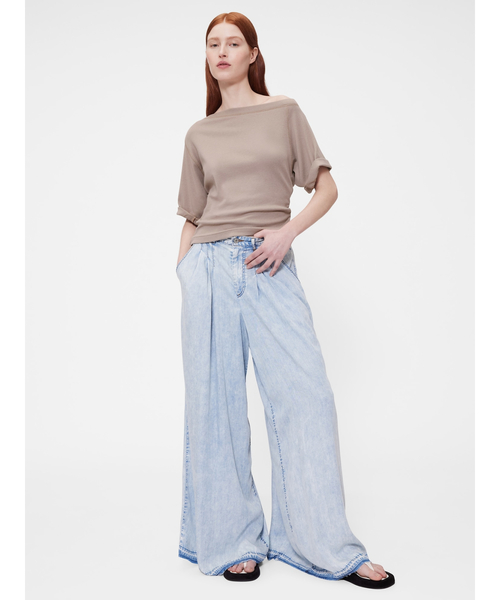 tシャツ GapStudio モダン オフショルダートップス レディース ◇GapStudio モダン オフショルダートップス（Tシャツ