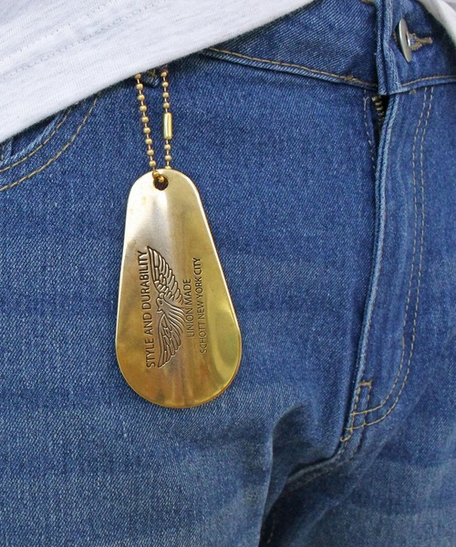 schott（ショット）の「BRASS SHOEHORN（キーホルダー・メンズ・ゴールド・FREE）」の7枚目の写真