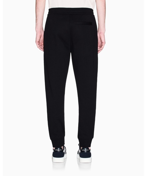 ARMANI EXCHANGE（アルマーニエクスチェンジ）の「【A|X アルマーニ エクスチェンジ】AXロゴ スウェットジョガーパンツ（スウェットパンツ・メンズ・ブラック/チャコールグレー×ブラック・X-LARGE/LARGE/MEDIUM/X-SMALL/SMALL）」の3枚目の写真